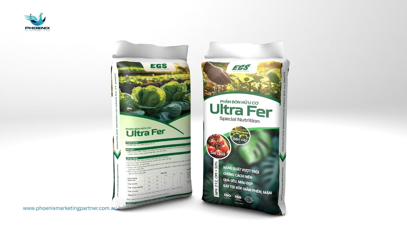 Sustainale Agriculture Product Packaging Design Ecogrow Solution (EGS)