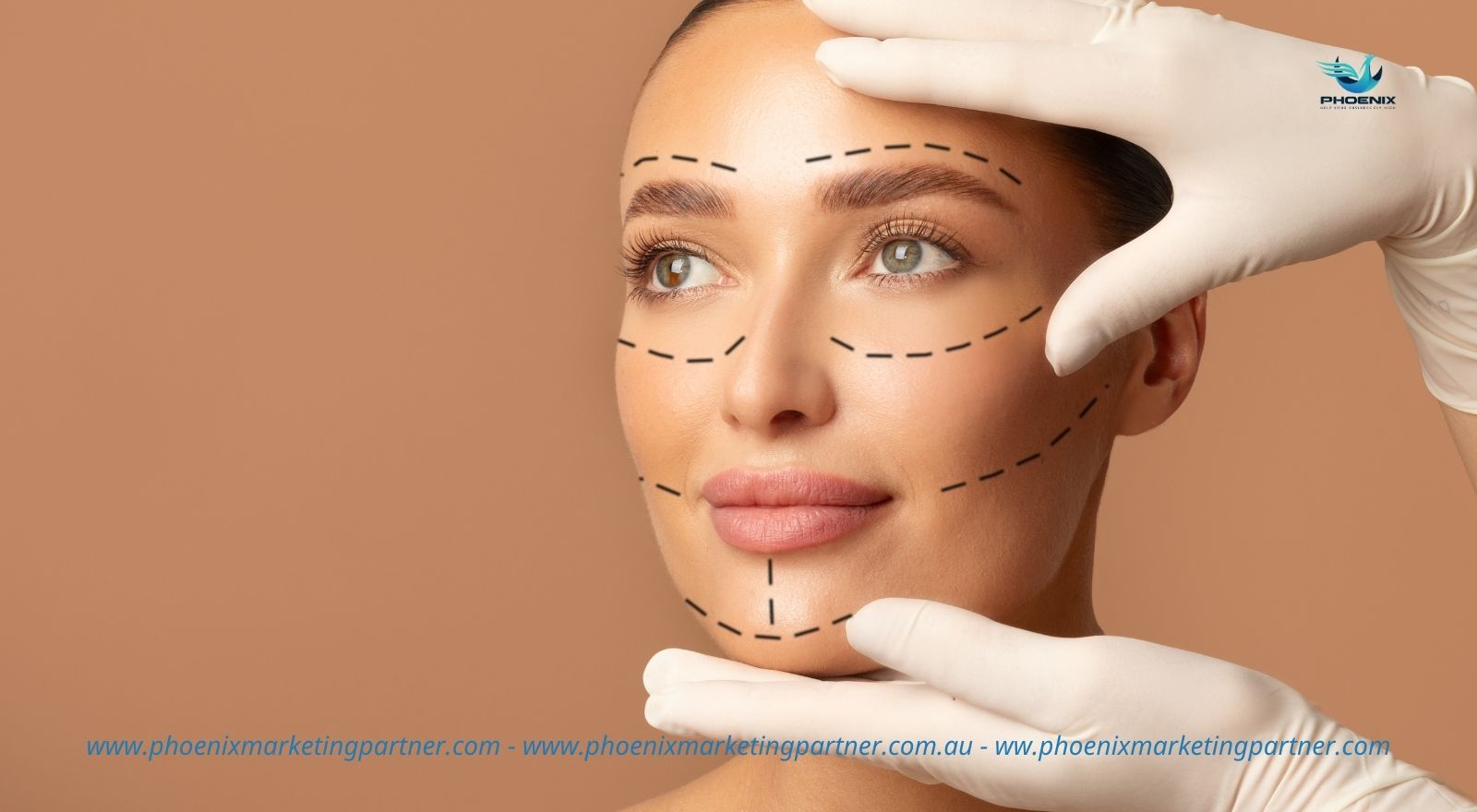 Website development for a high-tech aesthetic clinic brand.